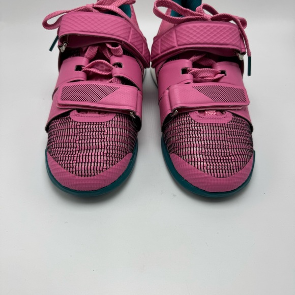 Reebok Legacy Lifter Flexweave Sneaker Women’s Size 8 Pink Teal Weightlifting - Picture 4 of 12